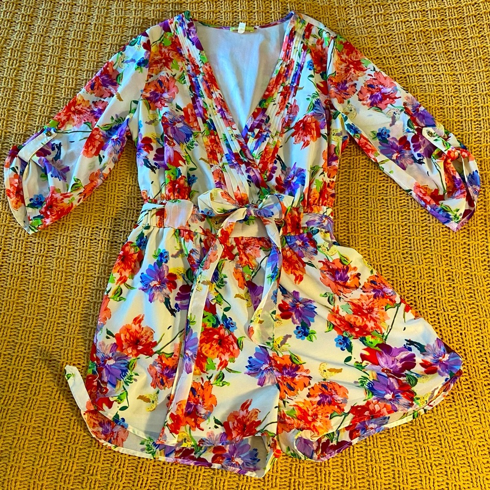 Cute Floral Romper
